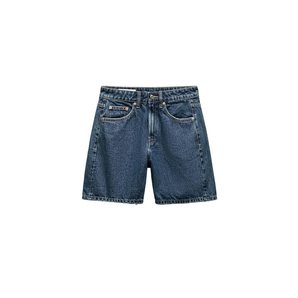 Zara mom Blue Jean Shorts